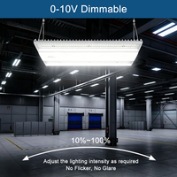 Ángulo de Haz Ajustable de Aluminio para Luminaria Lineal de Gran Altura 4000-5000K CCT Ajustable 80-300W DLC 6.0 Garantía de 5 Años para Iluminación en Canadá