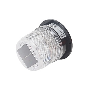 Năng lượng mặt trời Burst xe gắn trần nhấp nháy ánh sáng, đêm màu đỏ và màu xanh ánh sáng mặt trời cảnh báo, an toàn giao thông cảnh báo ánh sáng - Product Image 5