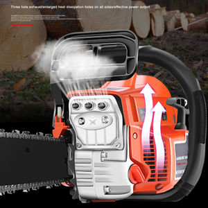 Sierra de cadena de 18 pulgadas con mango <span class=keywords><strong>superior</strong></span> para cortar madera de árbol, motosierra de gasolina pequeña de 58cc de alta calidad con barra guía 325 063 y cadena de sierra - Product Image 3