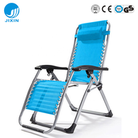 600D Oxford Teslin Recline Zero Gravity Chaise de massage avec auvent Intérieur Extérieur Bureau Jardin Loisirs Plage Chaise longue