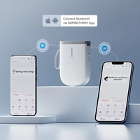 Imprimante Thermique Portable Intelligente D11H Niimbot pour Téléphone Mobile, Mini Imprimante d'Étiquettes