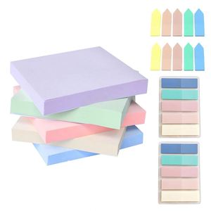 800 Sheet Self-Adhesive Transparent Sticky Notes Memo <b>Pads</b> for Students Removable Reminders - Product Image 1