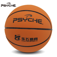 Mini ballon en caoutchouc naturel jaune personnalisé avec logo Psyche, rebond élevé, 6 cm, pour adultes, promotion