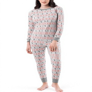Ropa Interior Térmica Larga para Mujer, Transpirable, Sin Costuras, Antibacteriana, Multicolor, con Logotipo Personalizado OEM, Algodón/Poliéster - Product Image 1