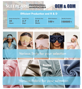 La confezione regalo all'ingrosso di tre pezzi di seta imitata Sade per dormire nell'intestino crasso include la federa maschera per gli occhi per la casa - Product Image 4