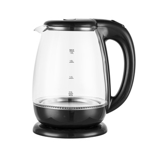 Hervidor Eléctrico Canxin de 1.8L, Vidrio, Apagado Automático, Protección Contra Ebullición en Seco, Base Giratoria de 360 Grados - Product Image 3