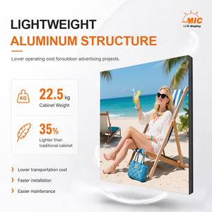 Pantalla LED para Exteriores con Certificación IP66, Resistente al Agua, para Terminales de Cruceros, Entradas de Puertos, Publicidad en Turismo Marítimo, con Certificación CE - Product Image 4