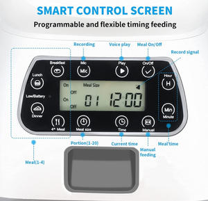 Mangeoire intelligente pour animaux de compagnie de 3,5 L, portable, durable et sûre, chargeur manuel à synchronisation automatique - Product Image 4
