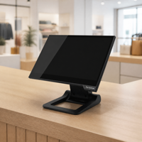 Terminal Punto de Venta Todo en Uno de 15.6 Pulgadas con Pantalla Táctil, Sistema Windows, Directo de Fábrica, para Restaurante, Comercio Minorista y Supermercado