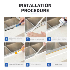 Boue d'acier en plastique époxy imperméable et anti-moisissure, kit <span class=keywords><strong>de</strong></span> réparation <span class=keywords><strong>de</strong></span> coulis <span class=keywords><strong>de</strong></span> <span class=keywords><strong>carrelage</strong></span> pour <span class=keywords><strong>salle</strong></span> <span class=keywords><strong>de</strong></span> <span class=keywords><strong>bain</strong></span>, <span class=keywords><strong>douche</strong></span>, cuisine, Floor-120ml - Product Image 6