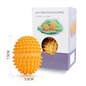 La limpieza en seco de lavandería 2PK secadora bolas largo y última casa durable de plástico reutilizable lavado bolas - Product Image 4