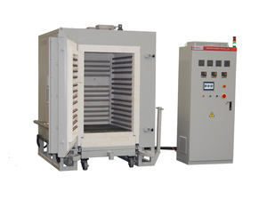 เตาเผาแบบโบกี้อุปกรณ์ทำความร้อนในอุตสาหกรรม1200 ℃ เตาเผาแบบแมนนวล1000L ปรับแต่งความจุได้ - Product Image 4