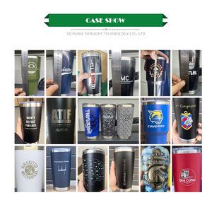 מותאם אישית 20 עוז tumbler גביע נירוסטה נסיעות ספל גביע כחול בהיר 20 עוז נסיעות ספל תרמי כוס קפה עם לוגו - Product Image 6