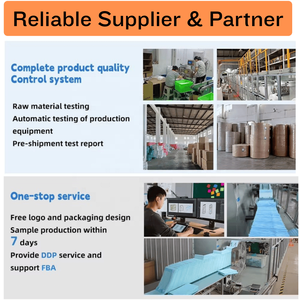 Tapis d'entraînement pour chiens et chiots Basics, conception anti-fuite et surface à séchage rapide pour l'apprentissage de la propreté, absorption élevée, bleu et <span class=keywords><strong>blanc</strong></span> - Product Image 4