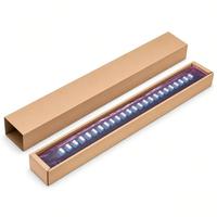 Panel de Conexión de Fibra Óptica de 19 Pulgadas, 48 Fibras OM4 Multimodo, 24 Puertos LC UPC Dúplex, Adaptador Aqua, Funda de Cerámica de Zirconia, Montaje en Rack