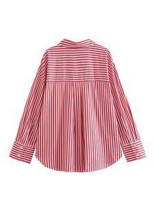 2024 femmes polychromatique <span class=keywords><strong>soie</strong></span> Blouses nouvelle mode Vintage à manches longues <span class=keywords><strong>Chic</strong></span> hauts automne décontracté <span class=keywords><strong>femme</strong></span> chemises <span class=keywords><strong>Chic</strong></span> imprimer - Product Image 3