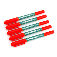 Marqueurs permanents à pointe ultra fine noire de 0,7 mm, stylos à pointe feutre fonctionnant sur le plastique, le bois, la pierre, le métal et le verre