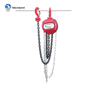 Polipasto de Cadena Manual HIDEA de 0.5t a <span class=keywords><strong>20t</strong></span> para Garaje, Almacén, Maquinaria Automotriz, Color Naranja, Modelo HS-C - Product Image 4