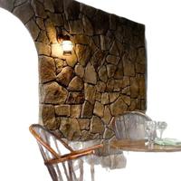 Panneau mural en pierre artificielle 3D de qualité supérieure, imperméable, ignifuge, léger, pour la décoration extérieure et intérieure des villas