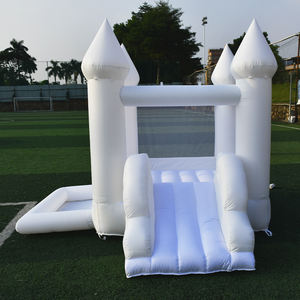 2024 recién llegados Castillo hinchable <span class=keywords><strong>saltarin</strong></span> Air Bouncer al aire libre trampolín blanco inflable Castillo hinchable para niños - Product Image 3