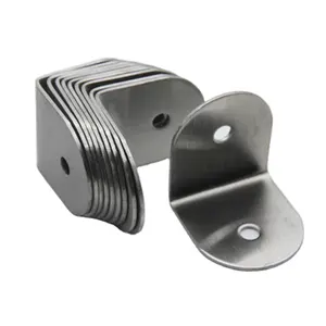 Thickness 1.5mm SS201 90 Degree L Shape Steel Metal Angle Corner Bracket