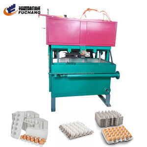 Petite machine semi-automatique populaire et sélectionnée pour la fabrication de barquettes à œufs en <span class=keywords><strong>papier</strong></span> recyclé - Prix - Product Image 5