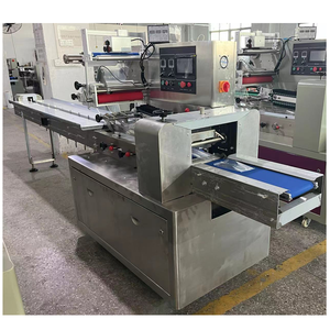 High-Speed Horizontal Small Cookie <strong>Snack</strong> Food Wrapping <strong>Machine</strong> Biscuit Multi-Function Pillow Flow Packing Machinery