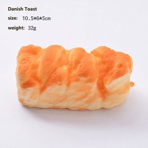Série PU Pain Cuit : Jouet à Presser Anti-Stress à Rebond Lent, Effet Pain Simulé, pour Plus de 30 Modèles, Cadeau de Décompression pour Enfants et Adultes - Product Image 3