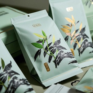 Té Oolong orgánico personalizado, envasado a granel, leche suelta, hoja de hierbas tostada, bolsa pequeña Adelgazante y taza hecha de plástico