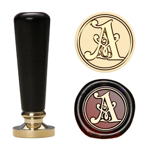 Chất Lượng Cao Gothic Thư Loạt Gỗ <span class=keywords><strong>M</strong></span>àu Đen Xử Lý Với Con Dấu Duy Nhất 26 Chữ Tiếng Anh Sáp Con Dấu Tem Đầu - Product Image 5