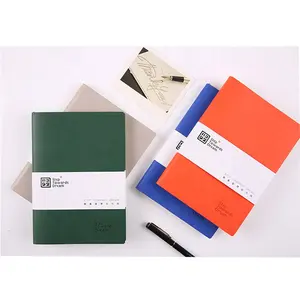 价格便宜质量好的PU皮革软封面定制标志笔记本女孩日记日记议程规划师