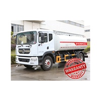 FULONGMA OEM 11cbm 11000L ลิตรรถบรรทุกน้ำที่มีภาพวาดที่กำหนดเอง