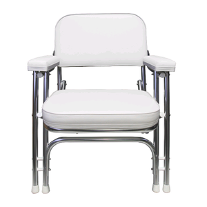 Foyo Offre Spéciale <span class=keywords><strong>toile</strong></span> blanche <span class=keywords><strong>bateau</strong></span> pêche pliant plage chaise longue en aluminium siège marin - Product Image 1
