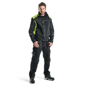 BLAKLADER-Chaqueta Craftsman de 409513709933M Negro/Amarillo Hi-vis-EAN 7330509534670 ROPA DE TRABAJO DE 2017 - Product Image 3