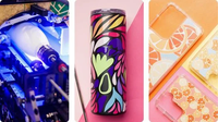 Tinta UV Curing Berkualitas Terjamin untuk Printer Flatbed UV LED HandTop HT2512