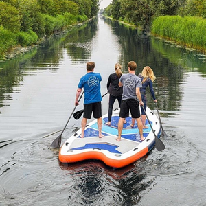 8-10 Person Giant SUP Paddle Board <b>Inflatable</b> Water Amusement Facility for Water Sports - Product Image 3