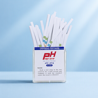 Tiras Reactivas de pH de Lectura Rápida 0-14, Kit de Papel de pH Universal para Pruebas de Agua, Orina y Saliva con Estuche de Plástico