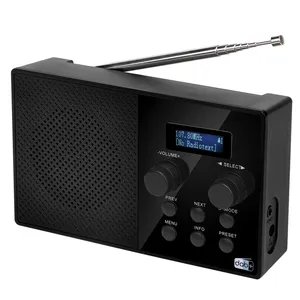 Litthing — RADIO DAB portable de bonne qualité, avec 40 stations radio DAB +, appareil pour la maison, simple, nouveau modèle 2020