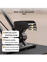 Appareil de fitness multifonctionnel pliable en métal RS pour l'escalade, machine de sport d'intérieur pour la maison, équipement de mise en forme et d'amincissement corporel