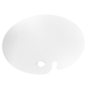 Brand New Design Customized Oval Shaped Acrylic Painting Palette Customized Color/Size/Logo YGL Brand <b>Model</b> YGL-981 for Arts - Product Image 3