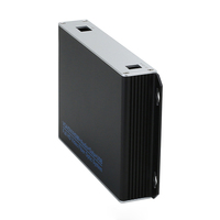 Caja de Proyectos de Aluminio Extruido para Montaje en Pared, Caja Electrónica para Amplificador de Potencia, Sistema de Fibra Óptica, Equipo Metálico, PCB en Blanco