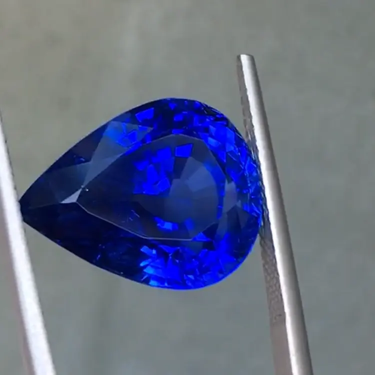 Preziosa bella reale dei monili della pietra preziosa per la raccolta 15.42ct Sri Lanka naturale riscaldata royal blue sapphire pietra allentata