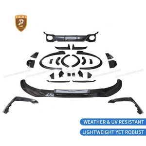 Car Styling AT Style Forged Carbon <span class=keywords><strong>RS</strong></span> <span class=keywords><strong>Q8</strong></span> Bodykit para <span class=keywords><strong>Audi</strong></span> RSQ8 Body Kit Front Lip Rear Difusor Roof Wing Fender Flares Air Vent - Product Image 5
