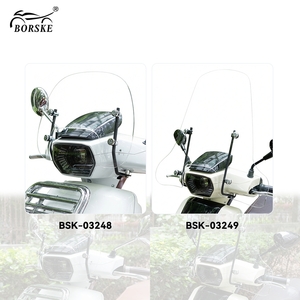 Pare-brise avant personnalisé Borske pour moto Brixton Manca - Product Image 1