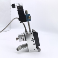 Pistolet grattoir à double valve avec capteur NTC RO 101836, largeur de 50 mm, compatible avec la remplacement de la pièce Robatech vendue directement par l'usine