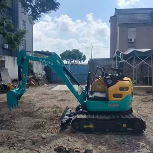 รถขุดตีนตะขาบ Kubota U20 2T แบบมีห้องโดยสารเปิด พร้อมเครื่องยนต์ ISUZU มือสองสำหรับขาย - Product Image 5