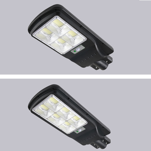 Lámpara Solar LED para Exteriores de Alta Luminosidad 150W/200W/300W IP65 Impermeable con Batería de Litio Ferrofosfato ABS y Ángulo de Haz de 180° - Product Image 4