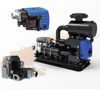 Compresseur à vis rotatif refroidi par air portable haute efficacité 37 kW pour le déchargement de cimenterie
