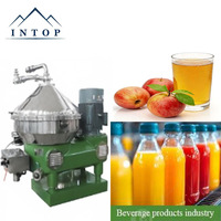 Separator Industri Minuman Kecepatan Tinggi, Mesin Sentrifugal Cawan Baja Tahan Karat untuk Pemurnian Jus/Anggur, Mesin Disc Stack