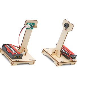 OKYN-Y2439 Kit de Alarma Láser Infrarroja de Madera para Armar, Proyecto Científico para Estudiantes - Product Image 5